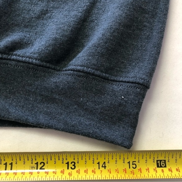 Nwot Embroidered Columbia Icefields Dark Grey Heavy Sweatshirt Unisex Size Small - Picture 10 of 10